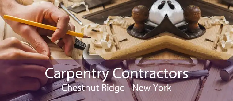 Carpentry Contractors Chestnut Ridge - New York