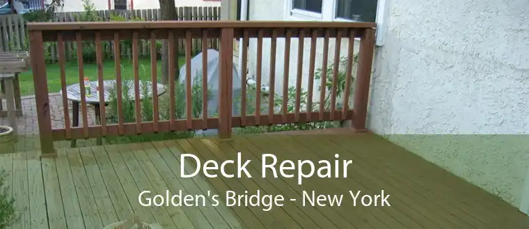 Deck Repair Golden's Bridge - New York