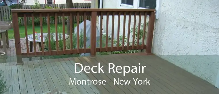 Deck Repair Montrose - New York