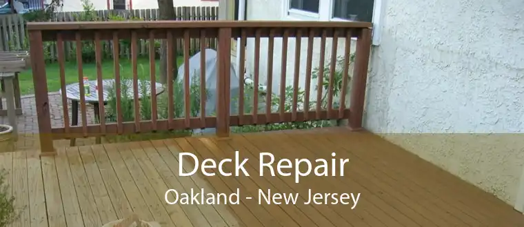 Deck Repair Oakland - New Jersey