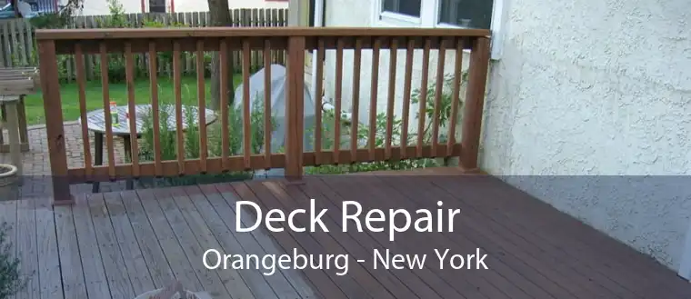 Deck Repair Orangeburg - New York