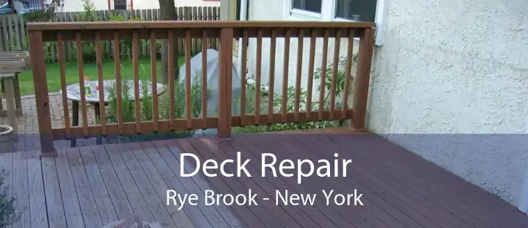 Deck Repair Rye Brook - New York