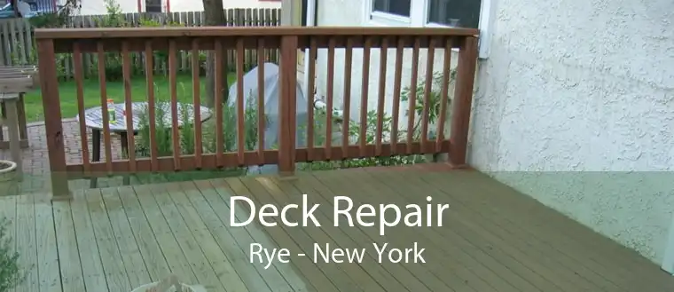 Deck Repair Rye - New York