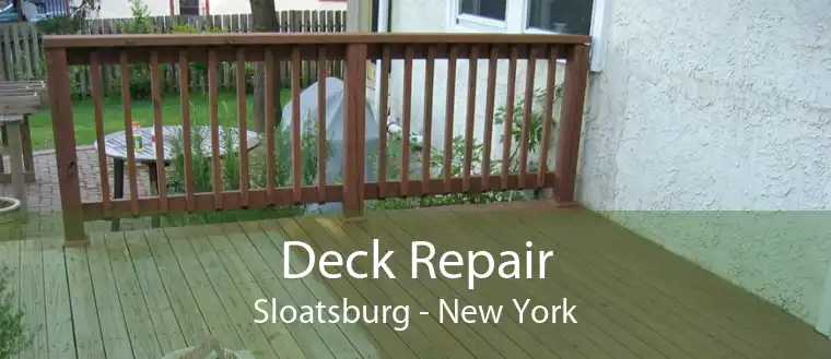 Deck Repair Sloatsburg - New York
