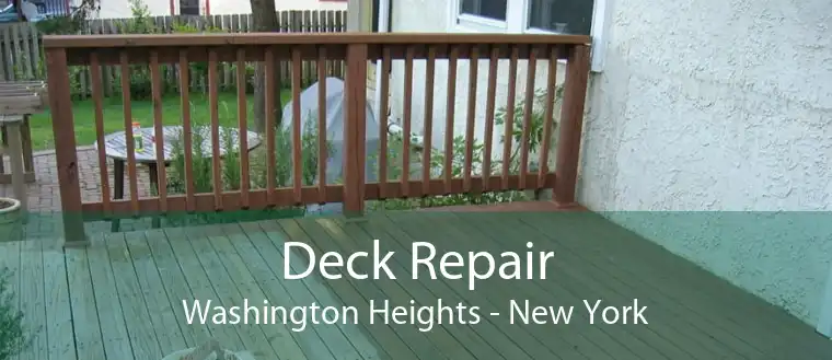 Deck Repair Washington Heights - New York